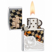 Zippo Harley-Davidson Skull Chess Highpolish