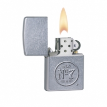 Zippo Jack Daniels Old No7 Stamp Street chrome