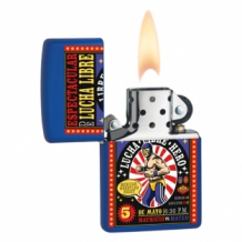 Zippo Lucha Libre Royal Blue