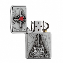 Zippo Peak Cross met Zippo logo