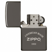 Zippo American Made Zippo Design black ice