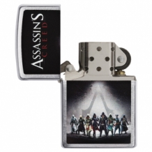 Zippo Assassins Creed Warriors chroom brushed