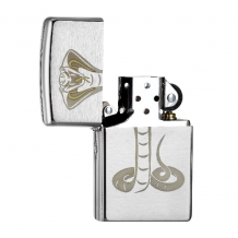 Zippo met cobra