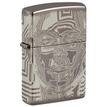 Zippo Metal Head Design