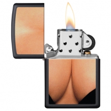 Zippo Sexy Close Up open