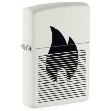 Zippo aansteker Striped Logo Design