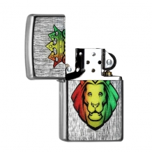 Zippo Rasta Lion Head