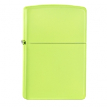 Zippo Regular Neon Yellow