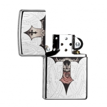 Zippo Skull Cross