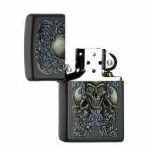 Zippo Skull Filigree