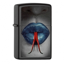 Zippo Snake Tongue And Lips