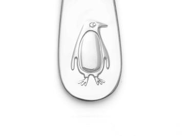 Lepel met pinguin