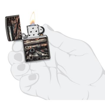 Zippo grootte