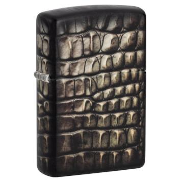 Zippo Alligator Skin Design