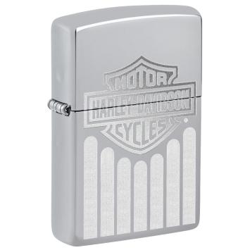 Zippo Harley Davidson Silver Logo