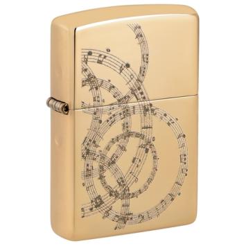 Zippo musical notes design