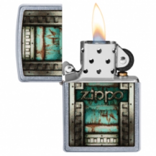 Zippo Patina Design open